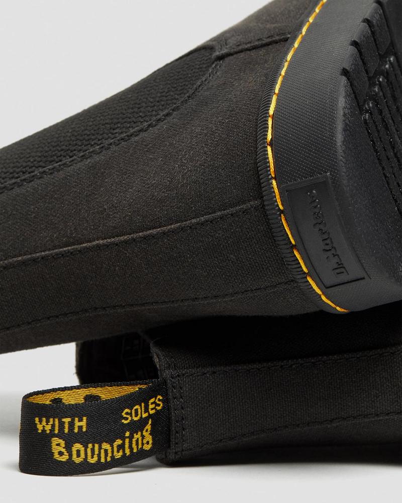 Dr Martens Tempesta Men's Canvas Vanlige Chelsea Støvler Herre Svarte | Norge 311FDN